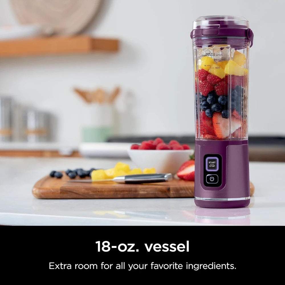 Portable Blender USB-C Rechargeable, Dishwasher Safe Parts, Kitchen Appliances, Juicers