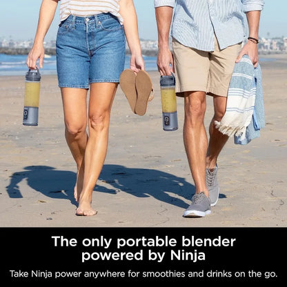 Ninja BC151NV Blast Portable Blender, Cordless, 18oz. Vessel, Personal Blender-for Shakes & Smoothies Leakproof-Lid & Sip Spout