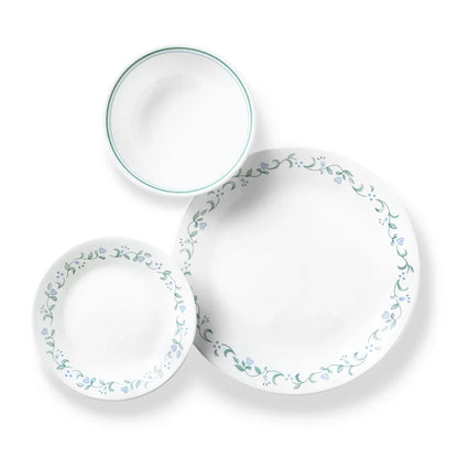 Corelle® Country Cottage, White and Blue, 12 Piece, Dinnerware Setdishes  dinner plates  dinnerware set