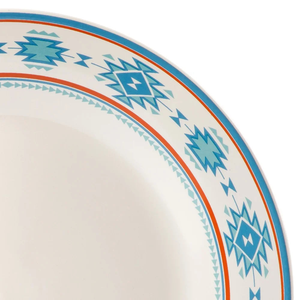 12-Piece Decorated Fine Ceramic Dinnerware Set