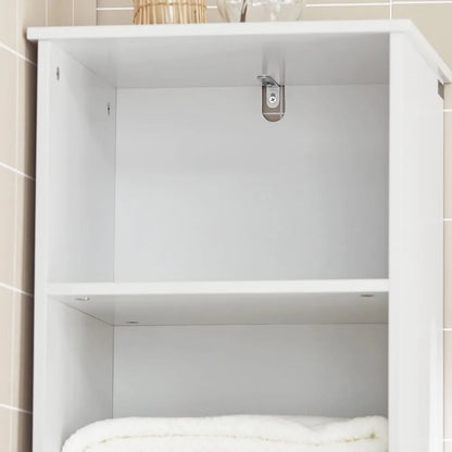 Tower Bath Cabinet With Shelf Bathroom Furniture Tall Bathroom Storage Cabinet With Shelves and Drawers Home