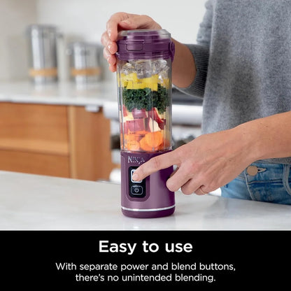 Portable Blender USB-C Rechargeable, Dishwasher Safe Parts, Kitchen Appliances, Juicers