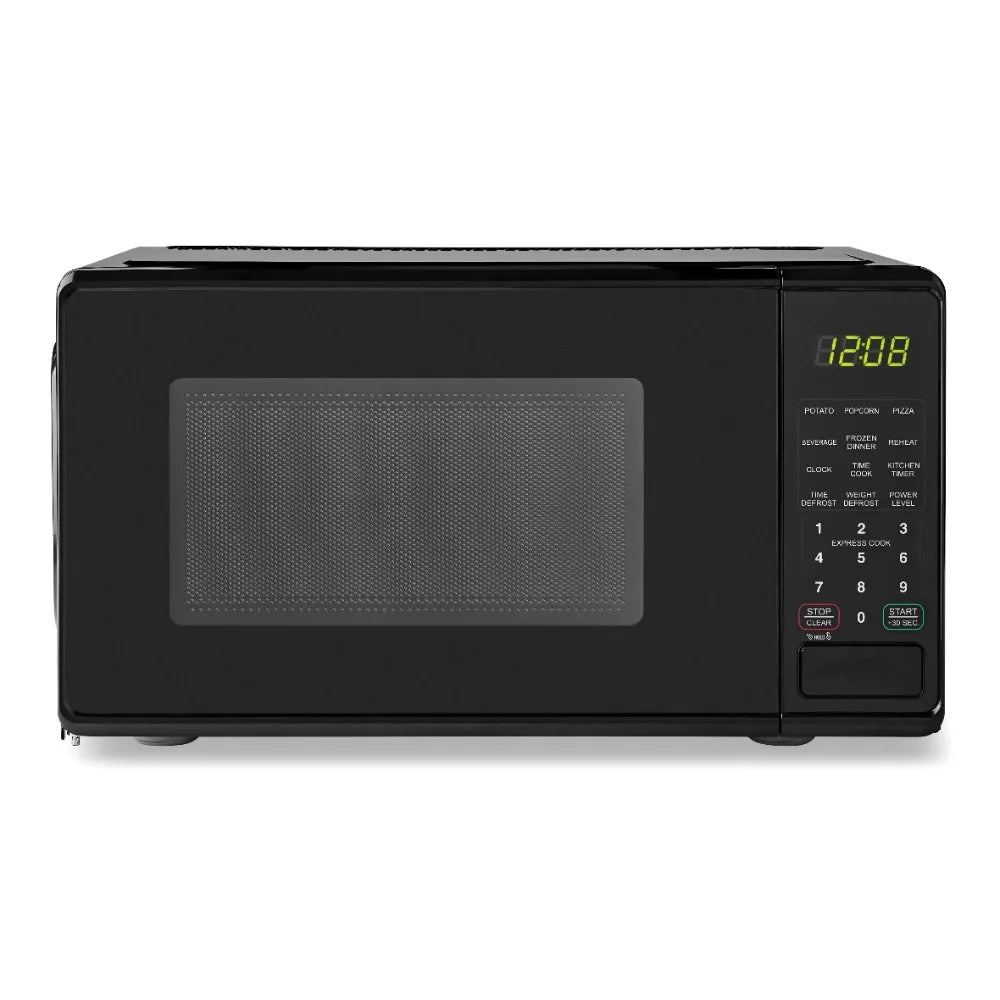 Powerful 700W Compact Microwave - 0.7 cu. ft., LED Display, Timer