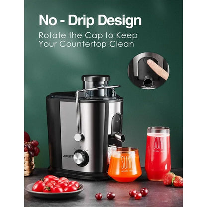 Juicer Machines with Anti-drip & Anti-slip Function