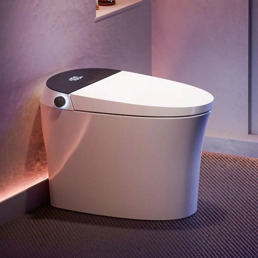 Luxury Automated Toilet with Heated Seat and Air Dryer