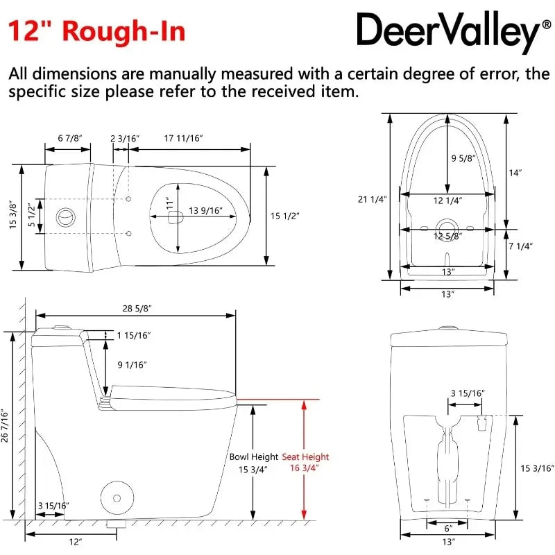 Extended integrated toilet, dual flush toilet, efficient modern toilet smart