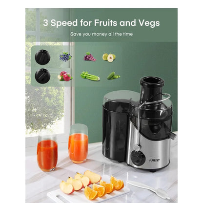 Juicer Ultra Power Easy Clean Extractor Press Centrifugal Juicing Machine